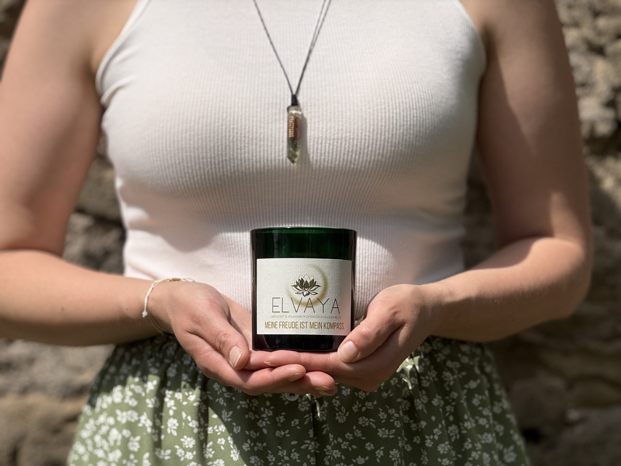 Aromakerze für Energie